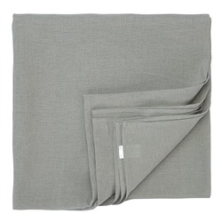 Скатерть из стираного льна серого цвета из коллекции Essential, 170х170 см