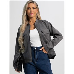 Бомбер Александра (графит) Б15302-2М