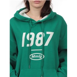 PG-I990I-2313 GREEN Худи женское (90% хлопок, 10% полиэстер)
