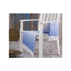 Пештемаль с Бахромой 100x180 см Gökkuşağı Mavi