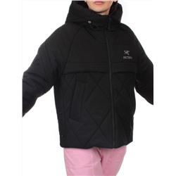 285 BLACK Куртка зимняя облегченная женская (верблюжья шерсть)