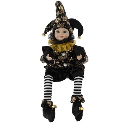 GAEM Игрушка набивная "Клоун" (муз, движ), L15 W13 H45 см (полка 30 см.)