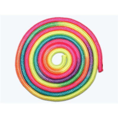 Скакалка гимнастическая, 3 метра радуга :(TS-01):