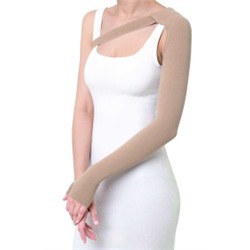 РККВ Рукав компрессионный удлиненый с перчаткой и пальцем (Вид 5а) "ЦК" (компр.18-21 мм.рт.ст.) р.1