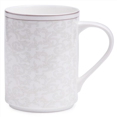 НАБОР КРУЖЕК LEFARD "GREY LACE" 4 ШТ. 400 МЛ