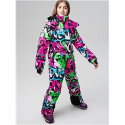 Комбинезон зимний для девочки