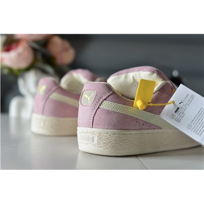 Гламурные Puma Suede XL из натуральной замши