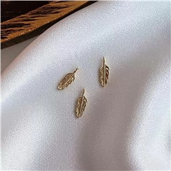 Радуга Самоцветов Подвеска Перо (3 шт)