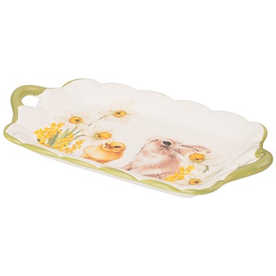 БЛЮДО AGNESS "SUNDAY" 23,5*14*2,5 СМ (КОР=36ШТ.)