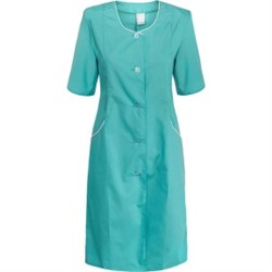 1765162 Халат модель 06, цвет бирюза (р.50, рост 170-176)