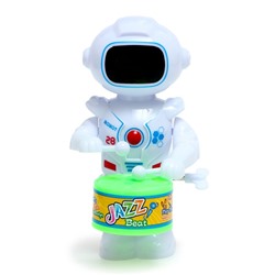 Заводная игрушка «Робот барабанщик»