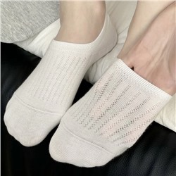 Tide, colored cotton summer thin breathable non-slip invisible socks
