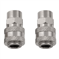 Муфта универсальная быстросъемная ("мама") 3/8, внутренняя резьба, 2 шт, Stels