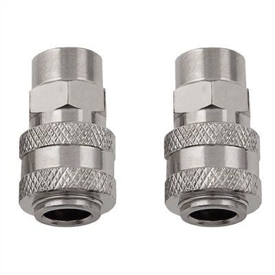 Муфта универсальная быстросъемная ("мама") 3/8, внутренняя резьба, 2 шт, Stels