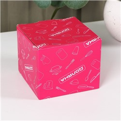 Сахарница Доляна «Млечный путь», 330 мл, с ложкой, фарфор, бирюзовая