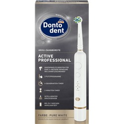 Dontodent Elektrische Zahnbürste Active Professional Аккумуляторная зубная щетка Active Professional, 1 шт