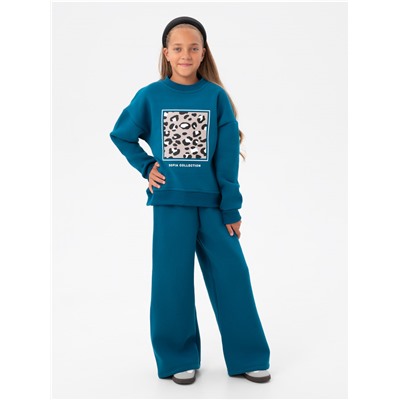 Костюм "Пятнышки" детский девочка сапфир