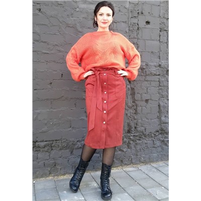 Юбка Amelia Lux 4109 терракот