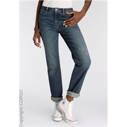 High Rise Straight Jeans Aileenak