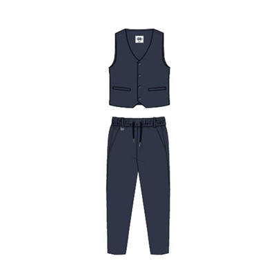 Комплект для мальчика: брюки, жилет