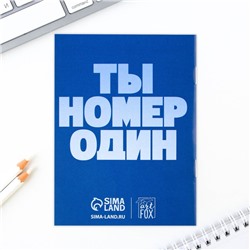 Подарочный набор, блокнот А6, 16 л. и магнитные закладки 2 шт. «Тебе всё по плечу»