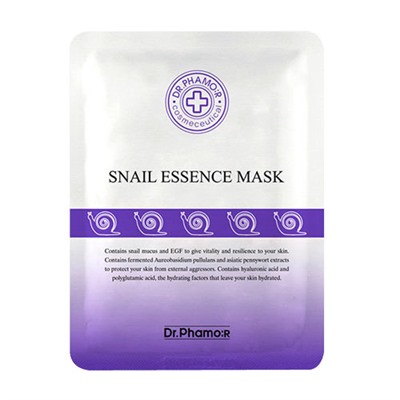 Dr.pharm Snail Essence Маска с экстрактом улитки (10 шт)