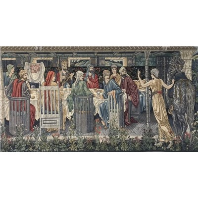 Поиски Грааля Рыцари круглого стола Панно Metrax 176х100 см