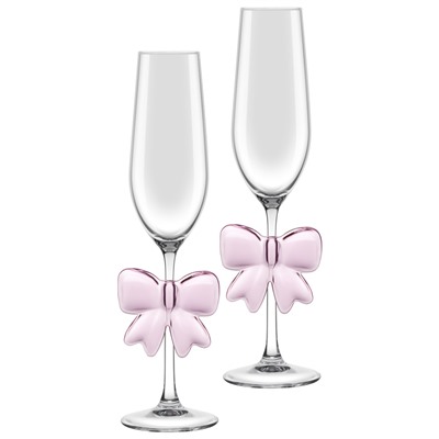 НАБОР БОКАЛОВ ДЛЯ ШАМПАНСКОГО "VENEZIA" ИЗ 2 ШТ. 180 МЛ