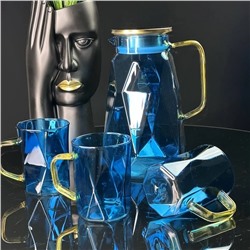 160-258 Набор графин 1700мл и 6 стаканов в под.уп.(х8)