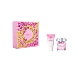 Versace Bright Crystal Geschenkset, Подарочный набор Версачи Туалетная вода спрей 30 мл + лосьон для тела 50 мл