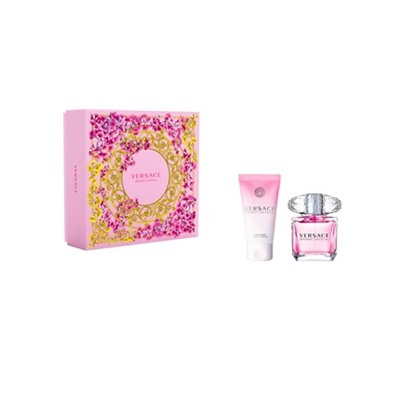 Versace Bright Crystal Geschenkset, Подарочный набор Версачи Туалетная вода спрей 30 мл + лосьон для тела 50 мл