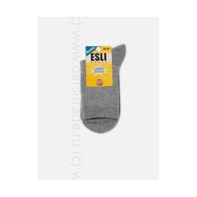Носки женские 18С-7/1СПЕ 485 Esli Basic Conte [6шт] Дроп х/б