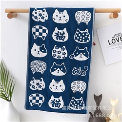 Gauze towel for face washing, soft cleansing milk for home use, Birthday gift, wholesale