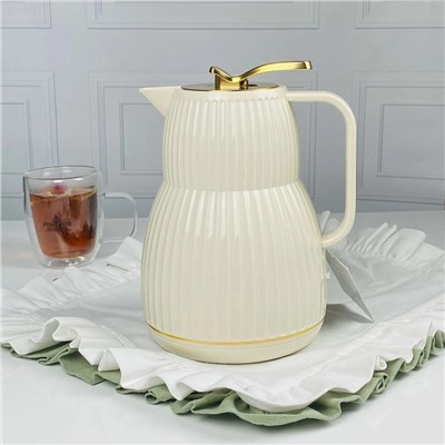 162-005 Термос 1000мл в под.уп.(х12)Пластик,стекло