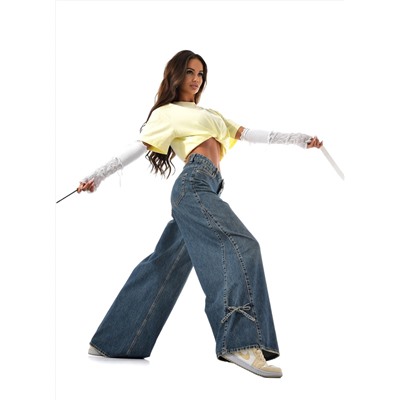 Женские джинсы широкие CRACPOT