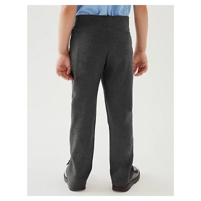 Girls' Regular Leg Knitted School Trousers (2-16 Yrs)