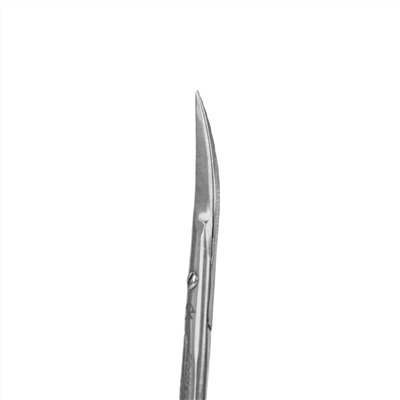 Frau Finger Ножницы маникюрные для кутикулы изогнутые / Classic FS-131SP, глянцевые, ручная заточка, 10 см