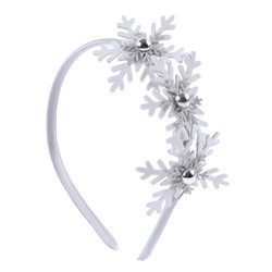 Ободок новогодний карнавальный «Снежинка»