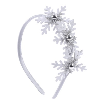 Ободок новогодний карнавальный «Снежинка»