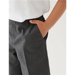 2pk Boys' Plus Fit Easy Dressing School Shorts (3-14 Yrs)