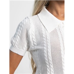 Поло Важный момент (белое) Б15375-7М