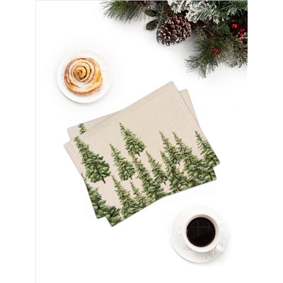 Питер Пэн Елочки Комплект салфеток 2шт 35х45 см 2106660