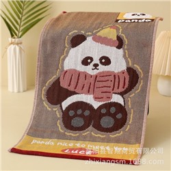 Gauze cartoon children's sweat towel, wholesale