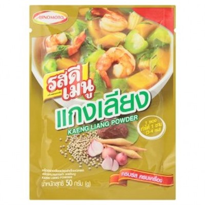Готовая тайская приправа для вкусного овощного супа Каенг Лян Ros Dee 50 гр