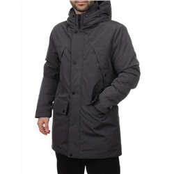 8893 DK. GRAY Куртка мужская зимняя облегченная (130 гр. холлофайбер)