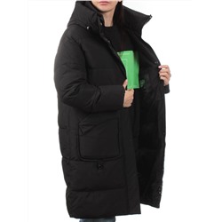 709 BLACK Пальто зимнее женское (холлофайбер 200 гр.)