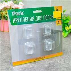 Крепление для полок самоклеящееся 7*7см 4шт
