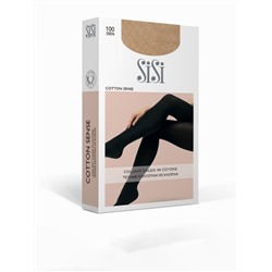 Колготки теплые, SiSi, Cotton Sense 100 оптом