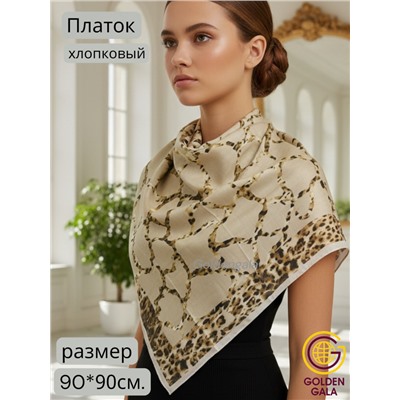 Платок женский из хлопка премиум Артикул: СУ2501/3