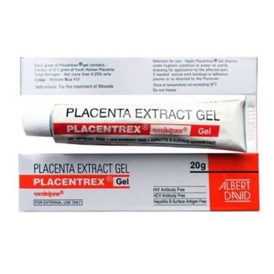 Placenta Extract Gel, экстракт плаценты и Азот, 20 гр.